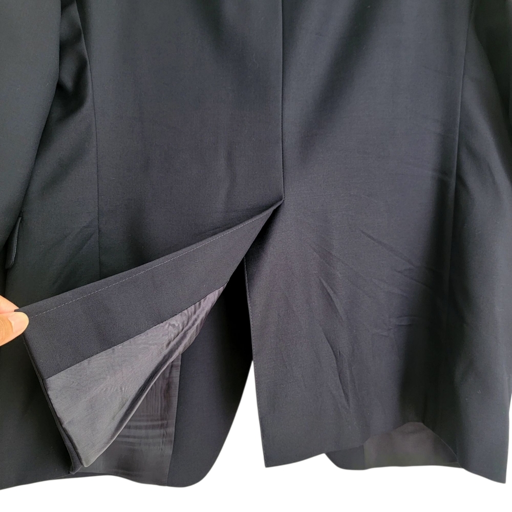 Lauren Ralph Lauren LRL 100%‎ Wool Two-Button Closure Suit Jacket Coat Size 44R - Picture 7 of 13